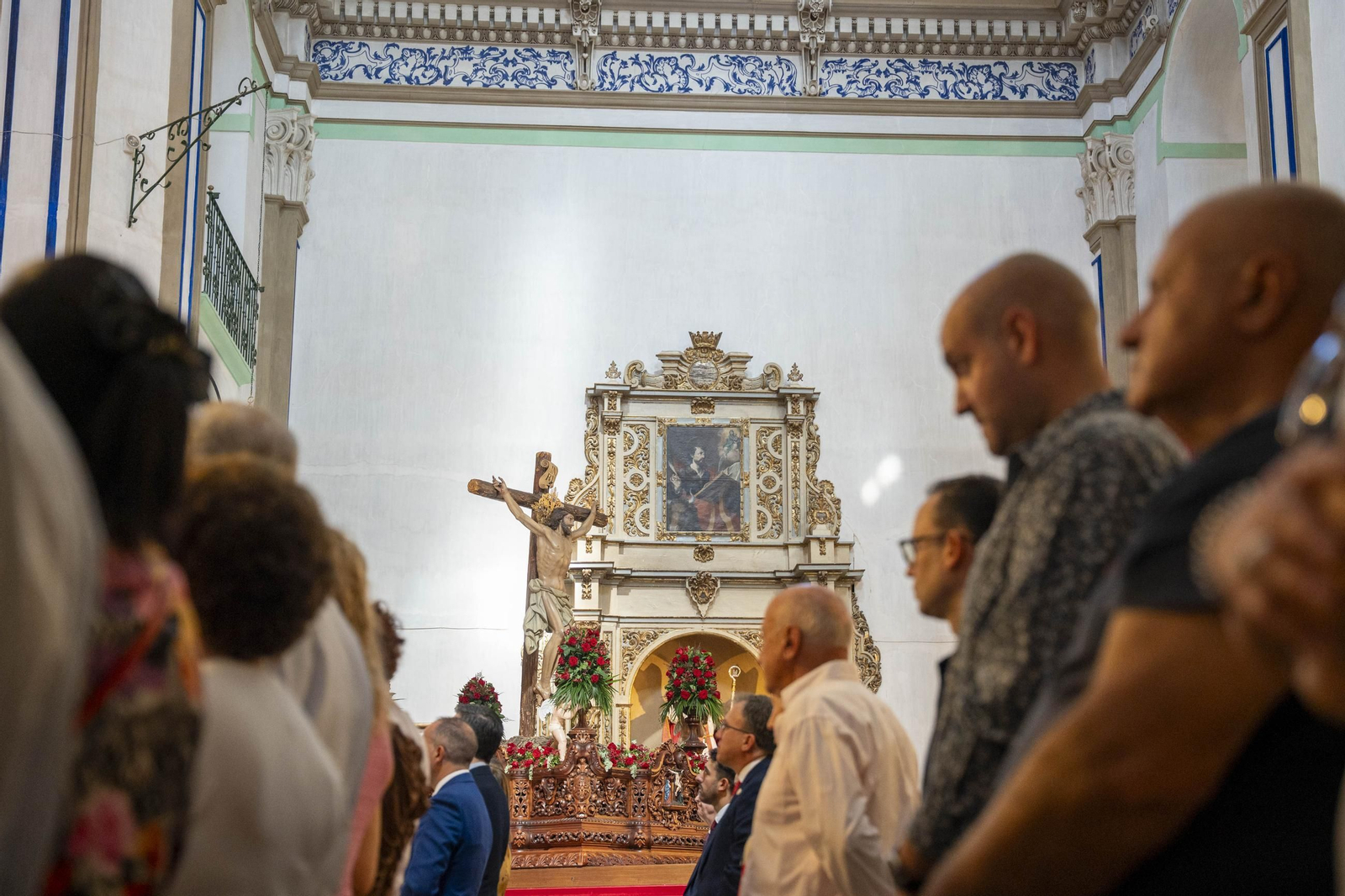 Eucaristía y procesión de Exaltación de la Cruz en la localidad de Vélez-Rubio
