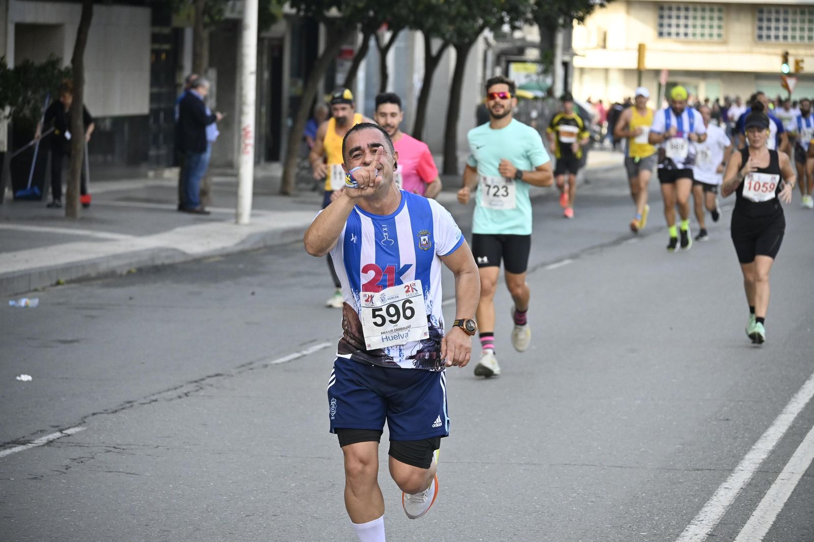 Imágenes de la Carrera 21K en Huelva