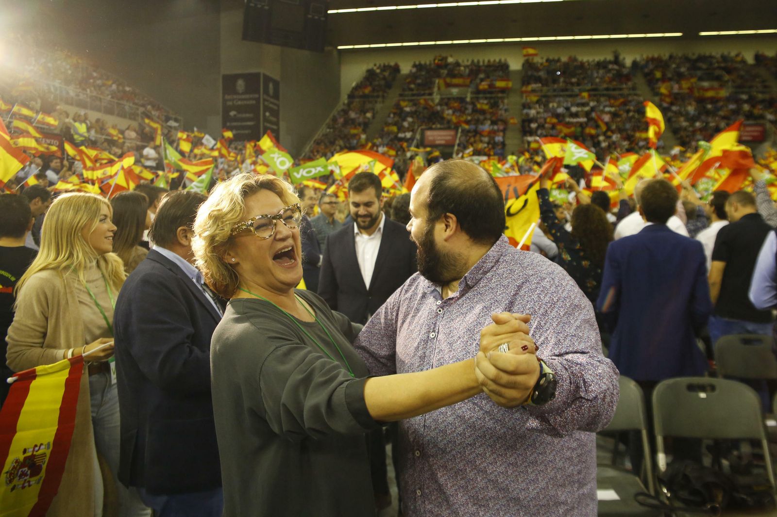 Vox saca músculo en Granada