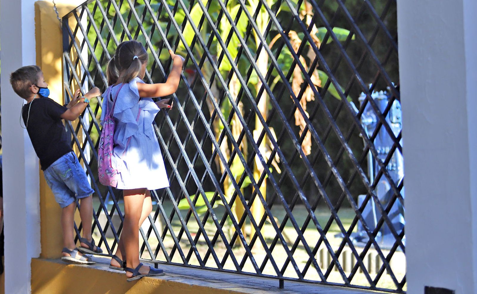 Imágenes de la vuelta al cole en las aulas de Huelva