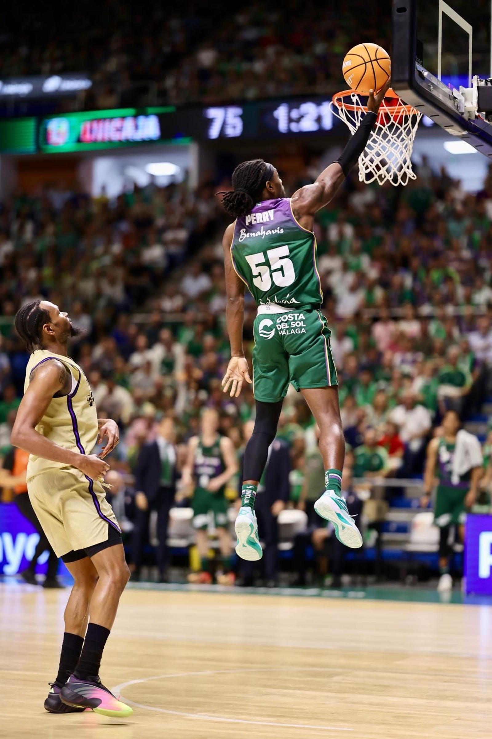 Las fotos del Unicaja-Barcelona
