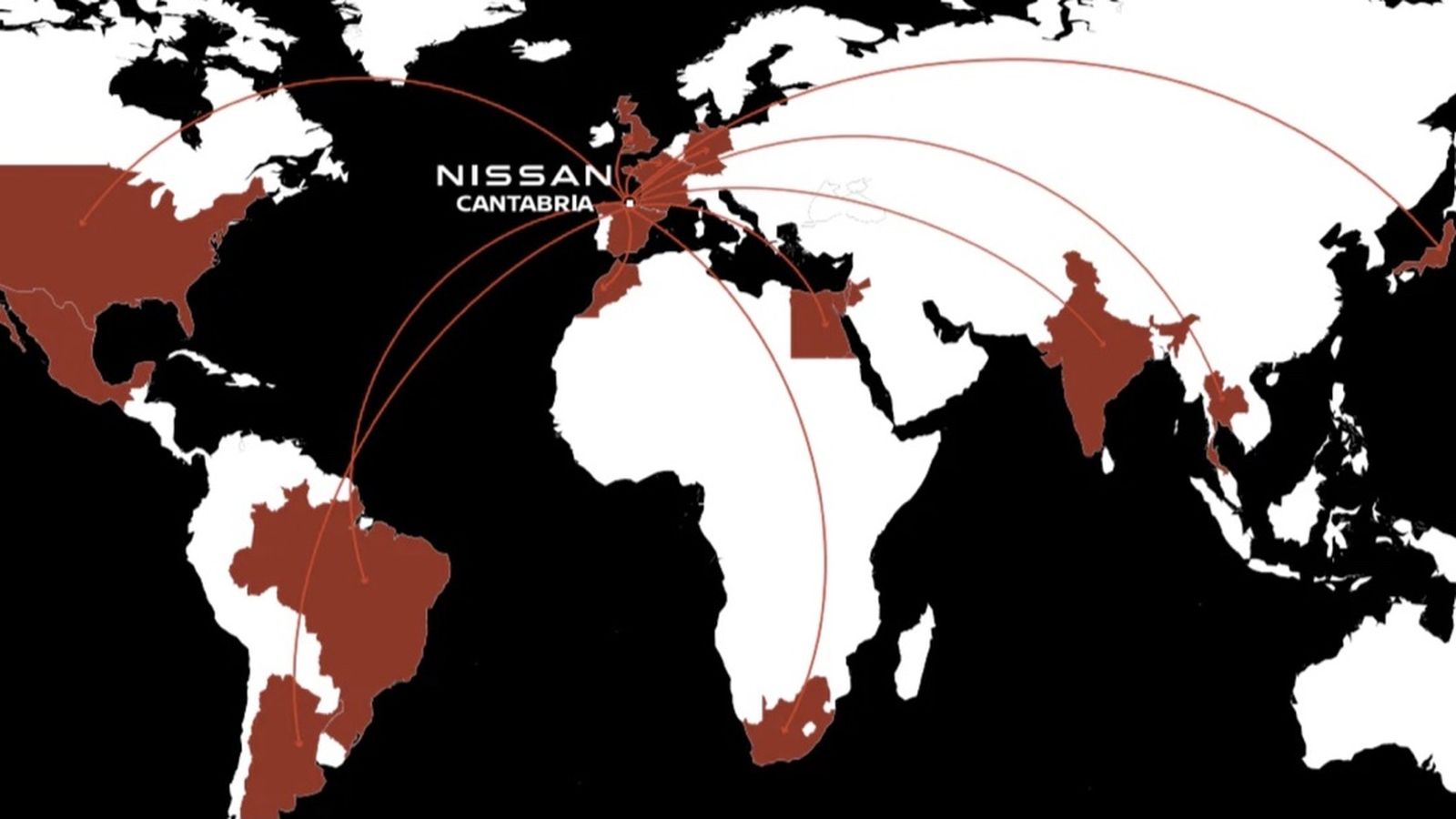 Actualmente, desde Nissan Cantabria se exportan piezas a todas las instalaciones industriales de la marca en el mundo: desde Japón a Brasil pasando por la India o México.