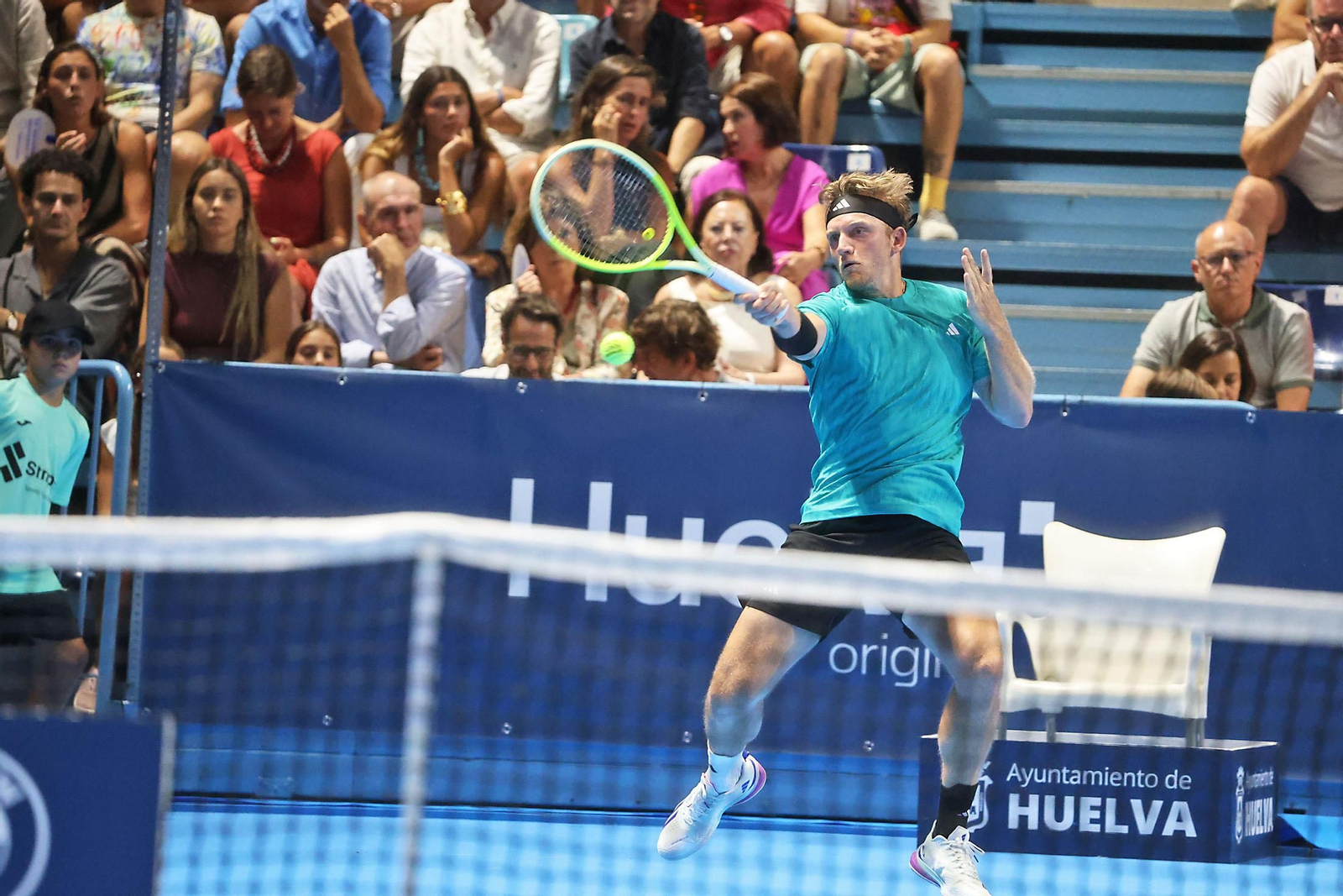 Imágenes de la final masculina de la Copa del Rey de tenis entre Daniil Medvedev y Alejandro Davidovich