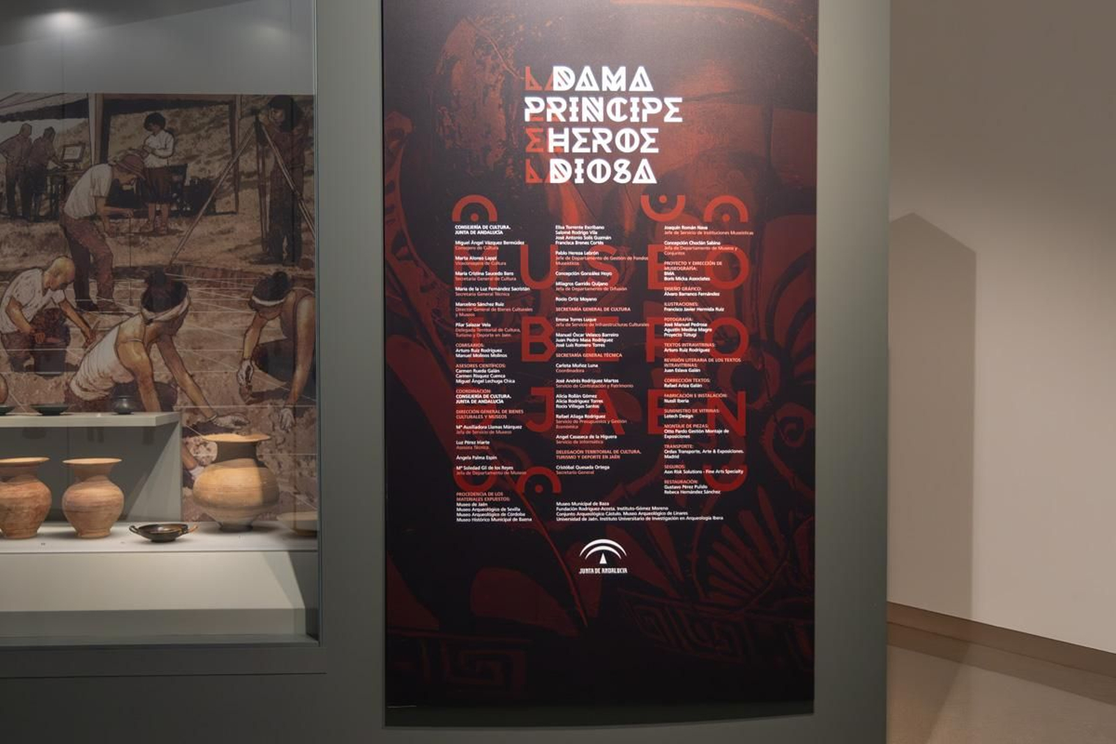 Exposición La Dama, el Príncipe, el Héroe y la Diosa, en el Museo Íbero