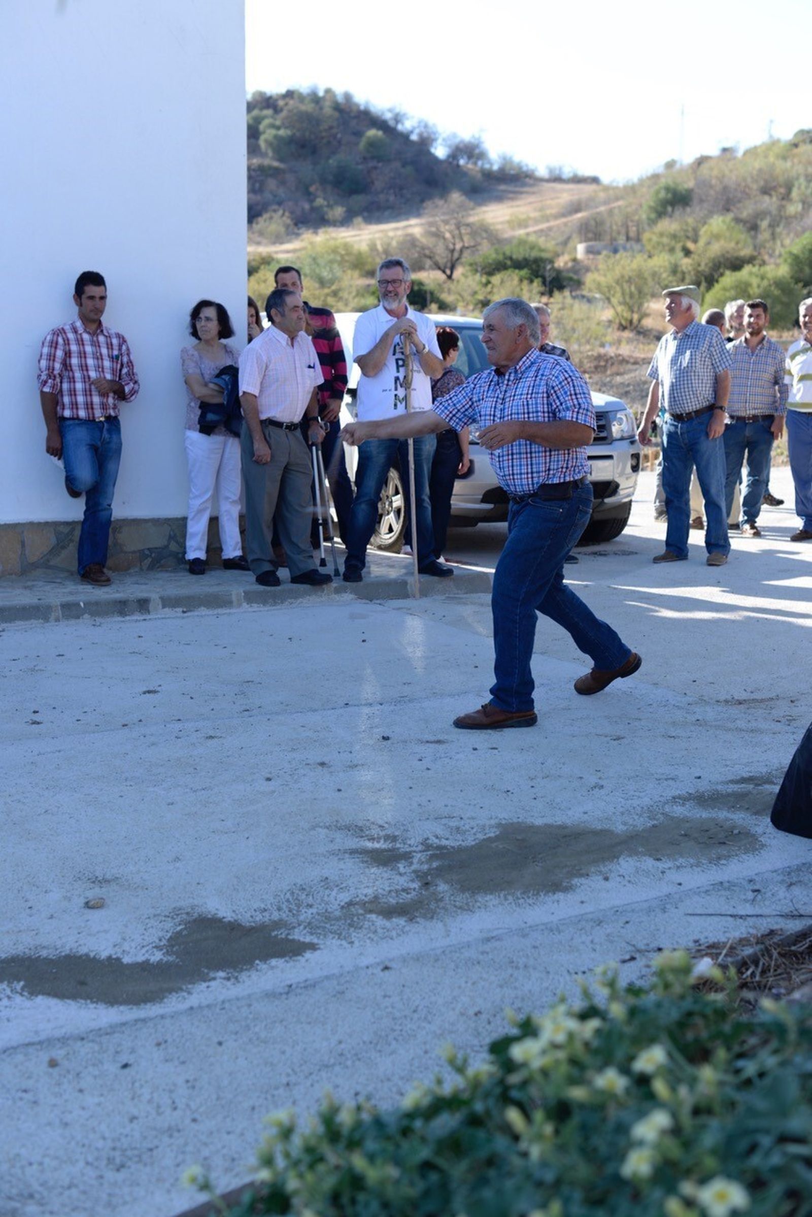 Un momento del concurso de honderos en una edición anterior.