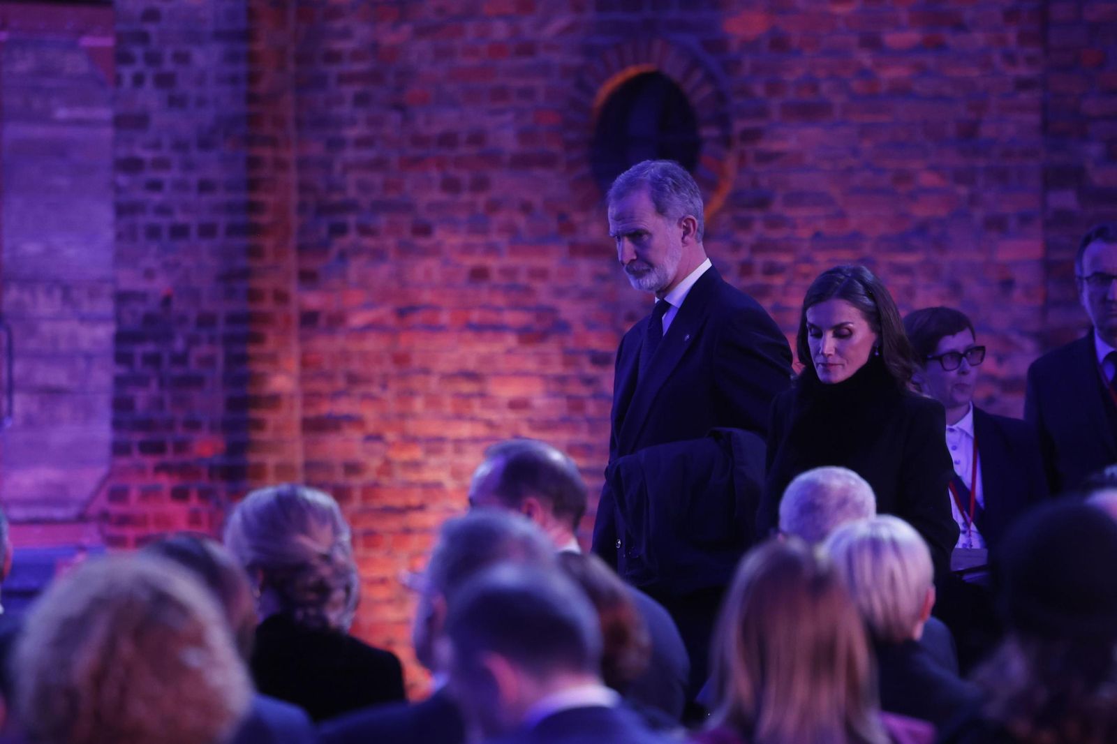 Los Reyes de España asisten al 80 aniversario de la liberación del campo de concentración de Auschwitz