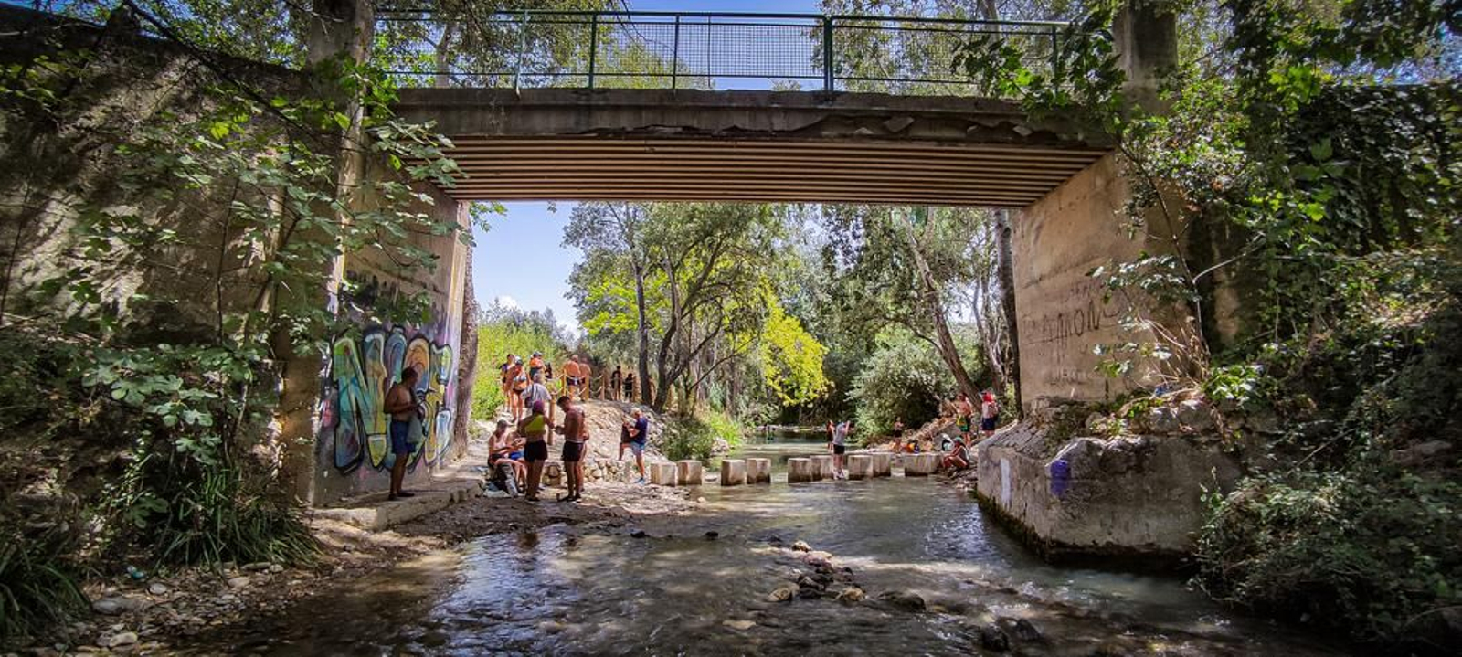 Ruta senderista y por el agua en Los Cañones de Río Frío de Jaén