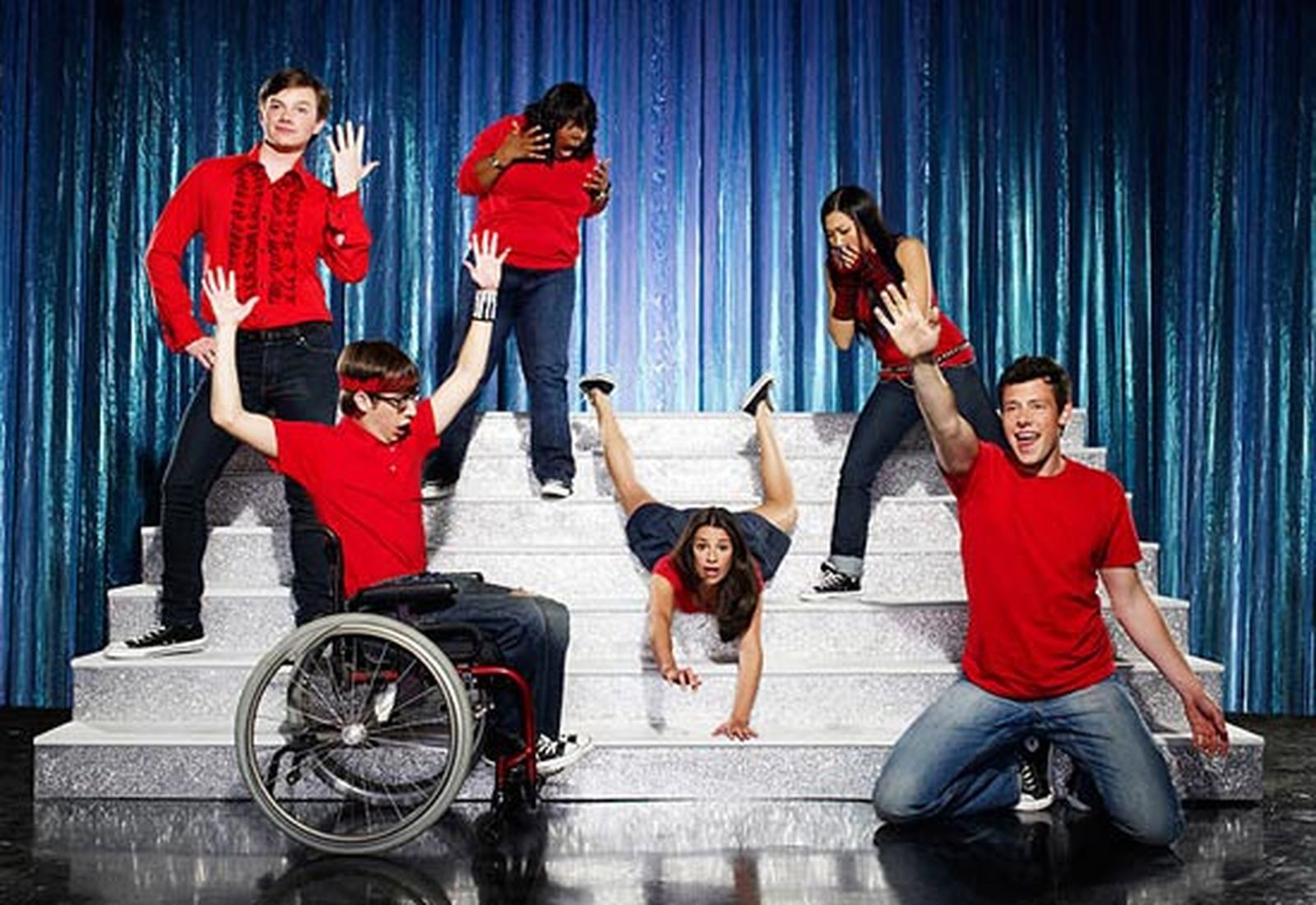 La serie 'Glee' consigue cuatro candidaturas a los Globos de Oro