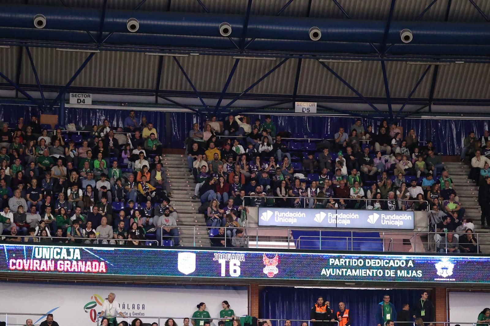 El Unicaja-Covirán Granada, en fotos