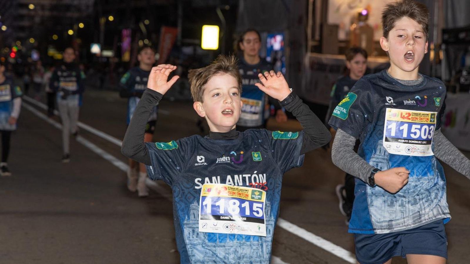 En imágenes: más de 1700 participantes en la Carrera Infantil de San Antón