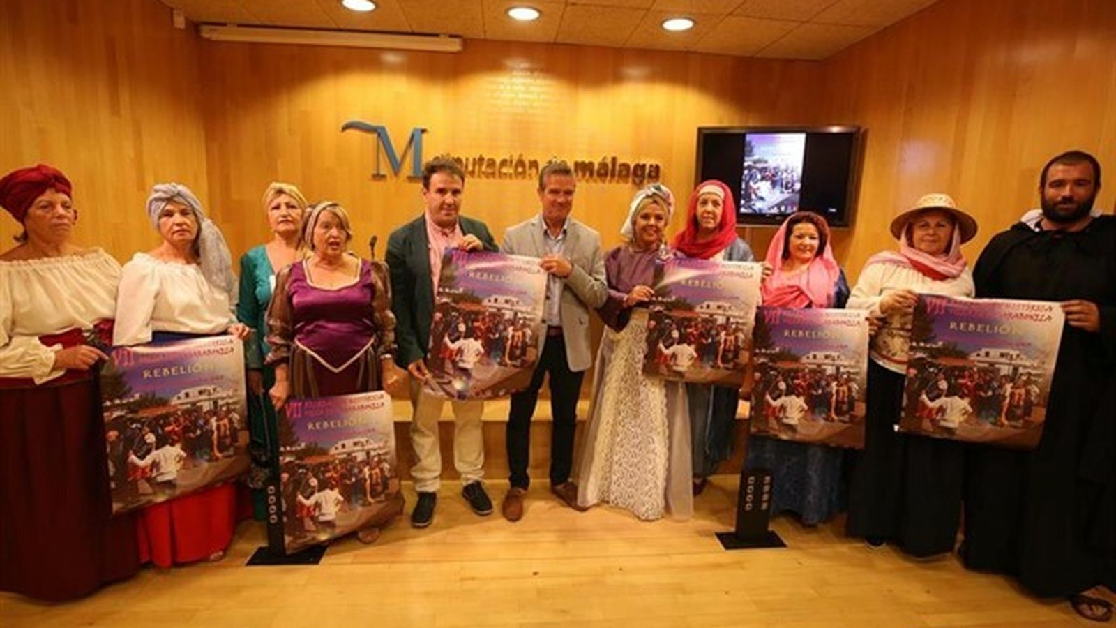 Presentación de la fiesta de Casarabonela.