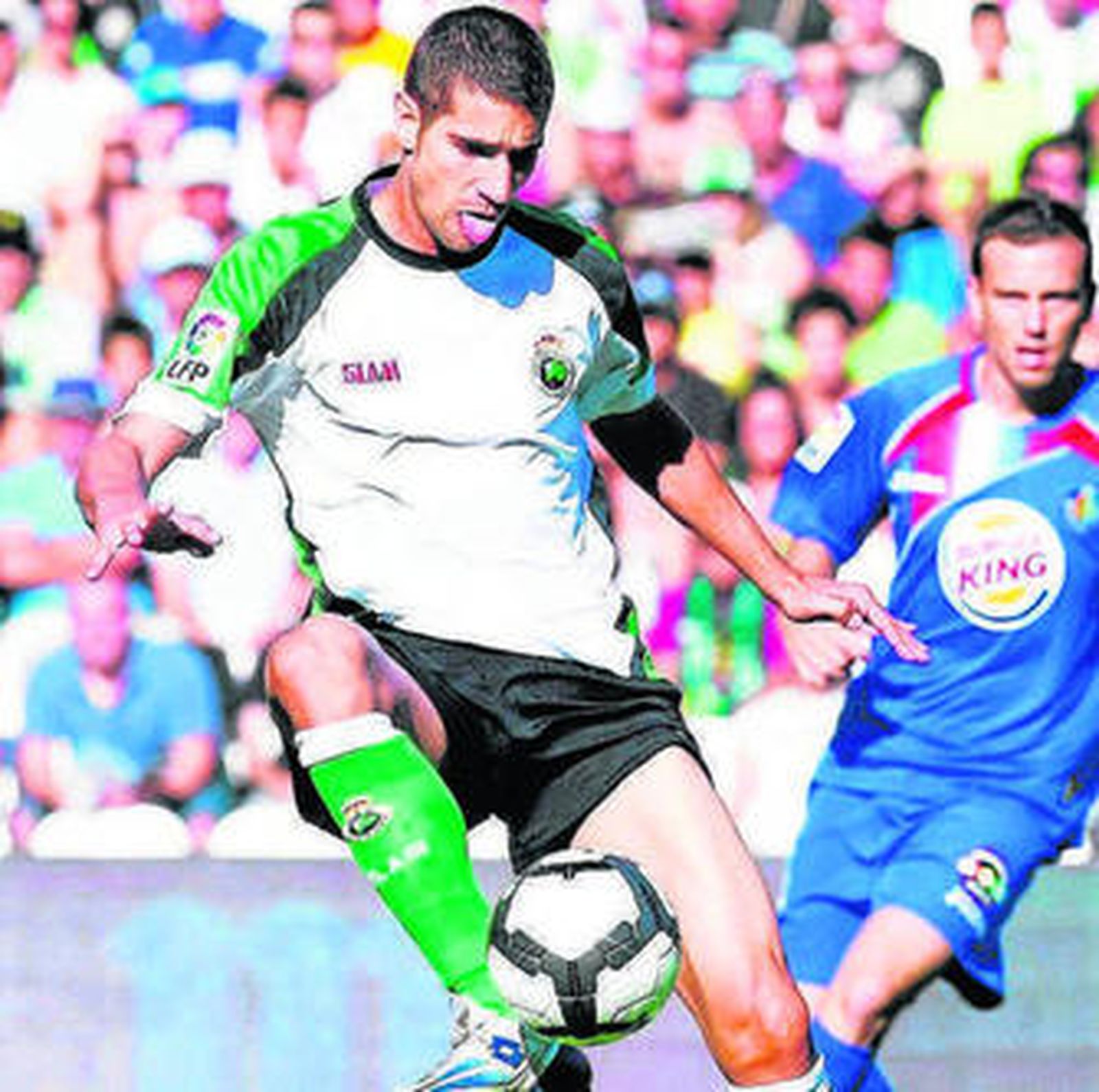 Álex Geijo se medirá el domingo a su ex equipo.