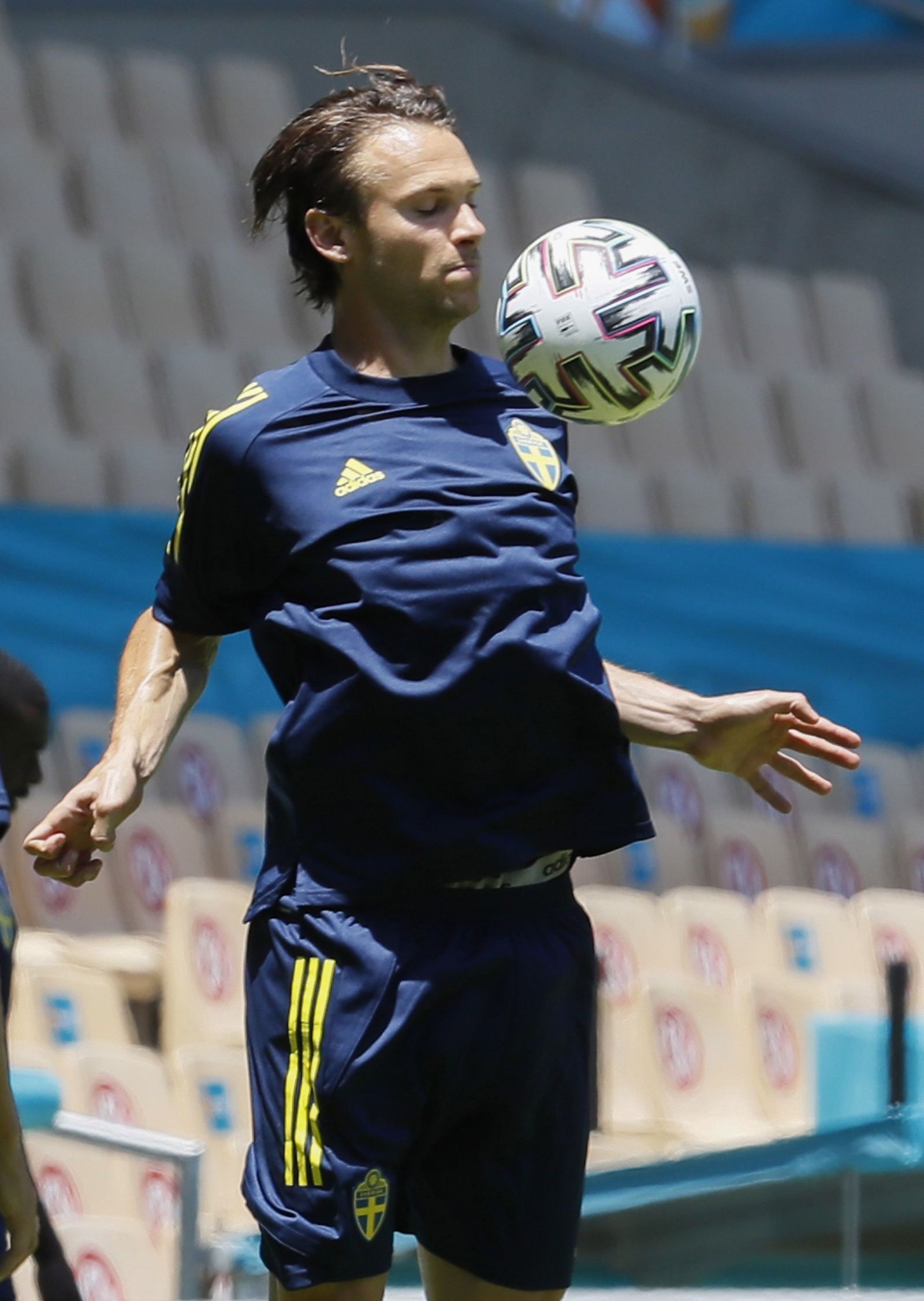 ¡Suecia entrena a las 14:30 en La Cartuja con 33 grados!