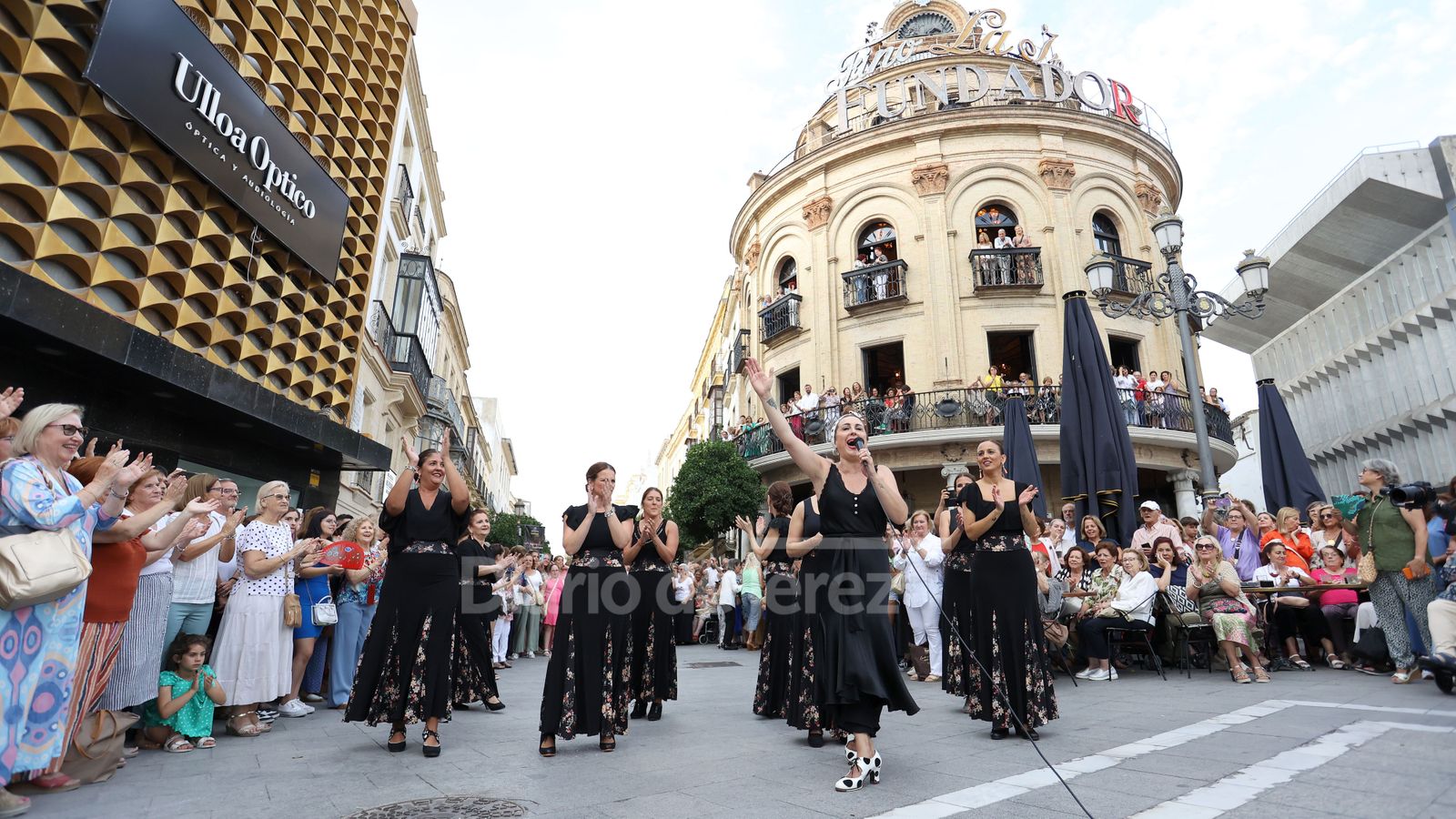 Flashmob de la academia de baile de Fani Muñoz en Jerez