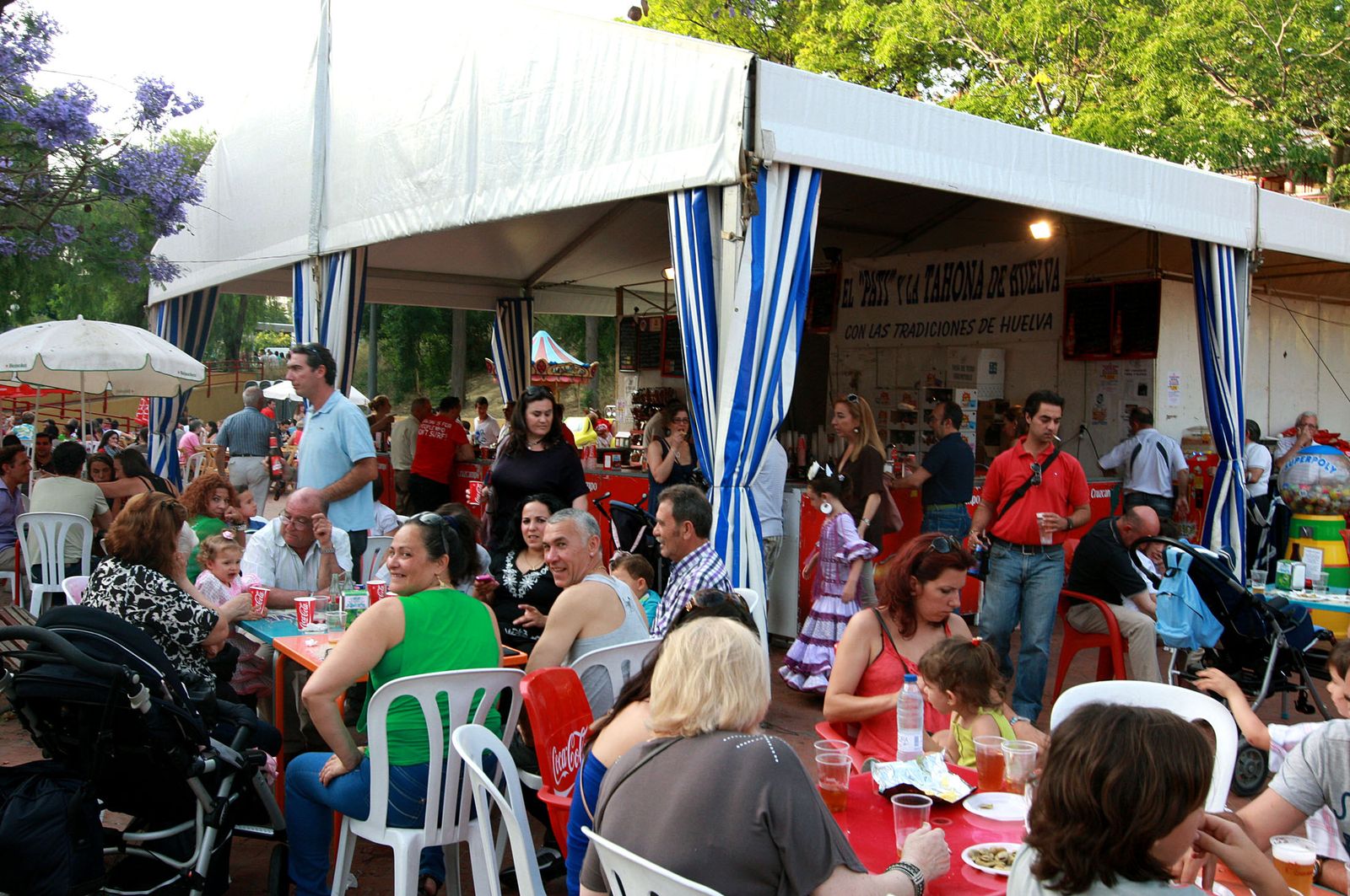 Cruces de Mayo del Barrio Obrero, en una imagen de archivo.