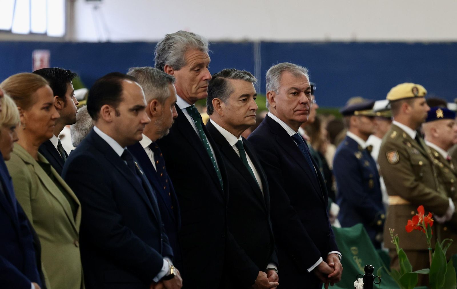 Celebración del día del Pilar en la Guardia Civil