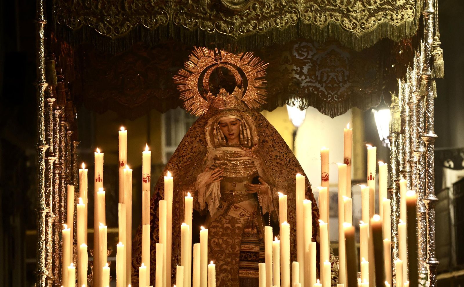Traslado de la Virgen del Socorro a la catedral