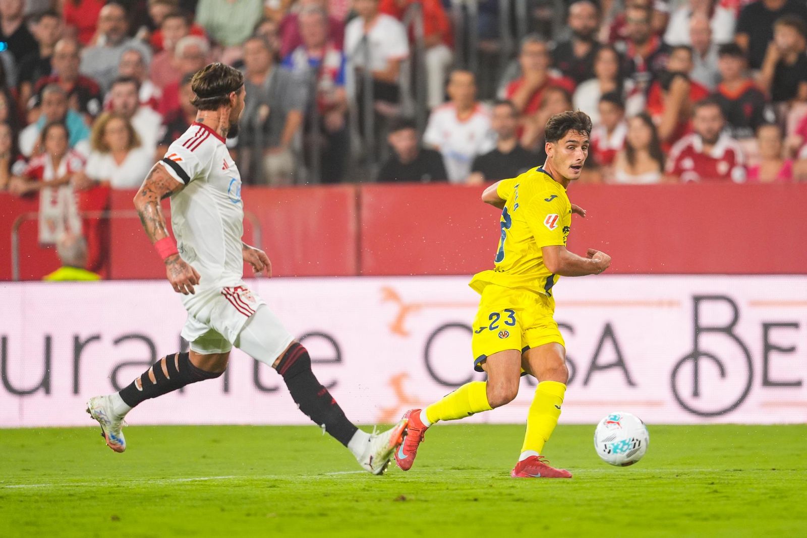 Las fotos del Sevilla-Villarreal