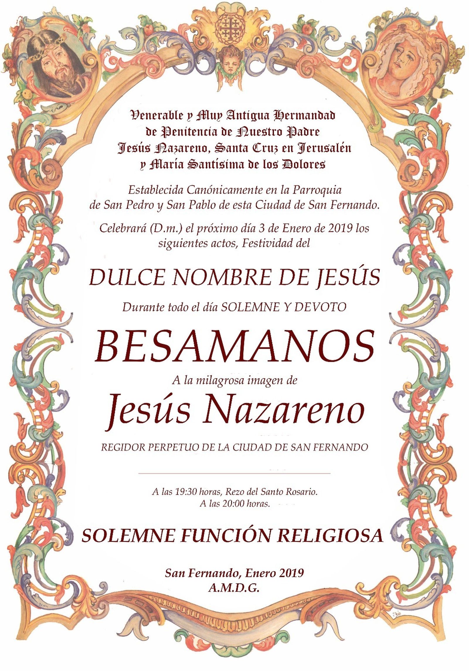 Besamanos Nazareno