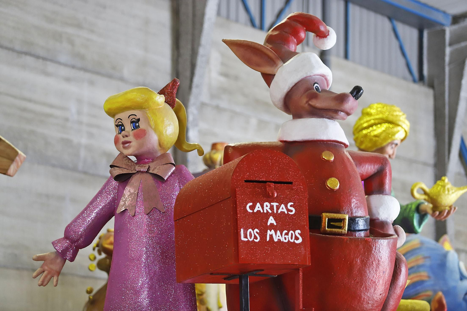 Así don las carrozas de lo Reyes Magos de Huelva 2024