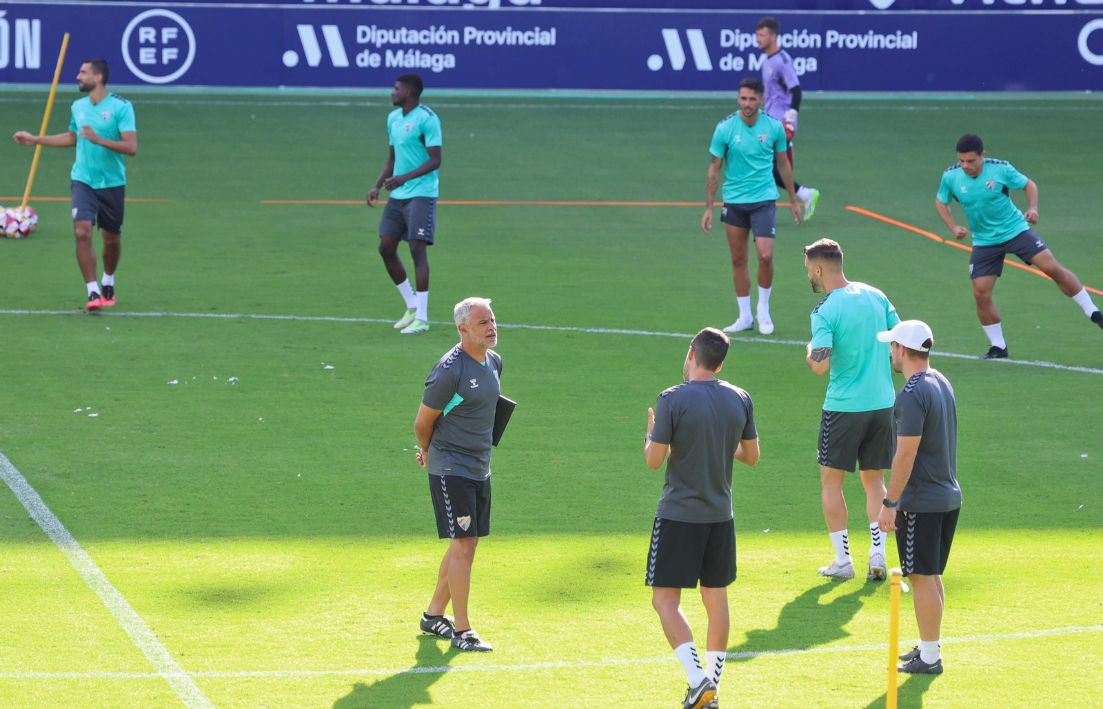 El paso de Sergio Pellicer por el Málaga CF, en fotos