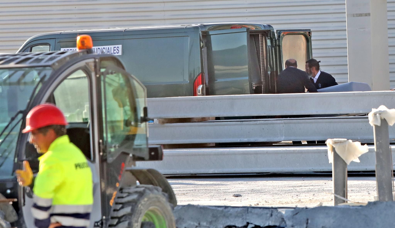 Imágenes de la obra donde ha fallecido un trabajador.