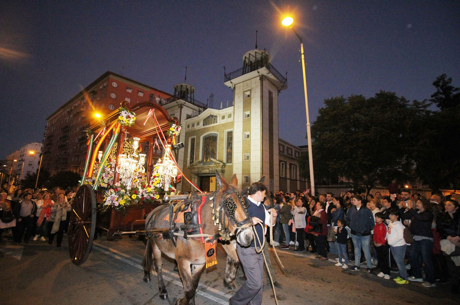 La procesión Magna Rociera en imágenes