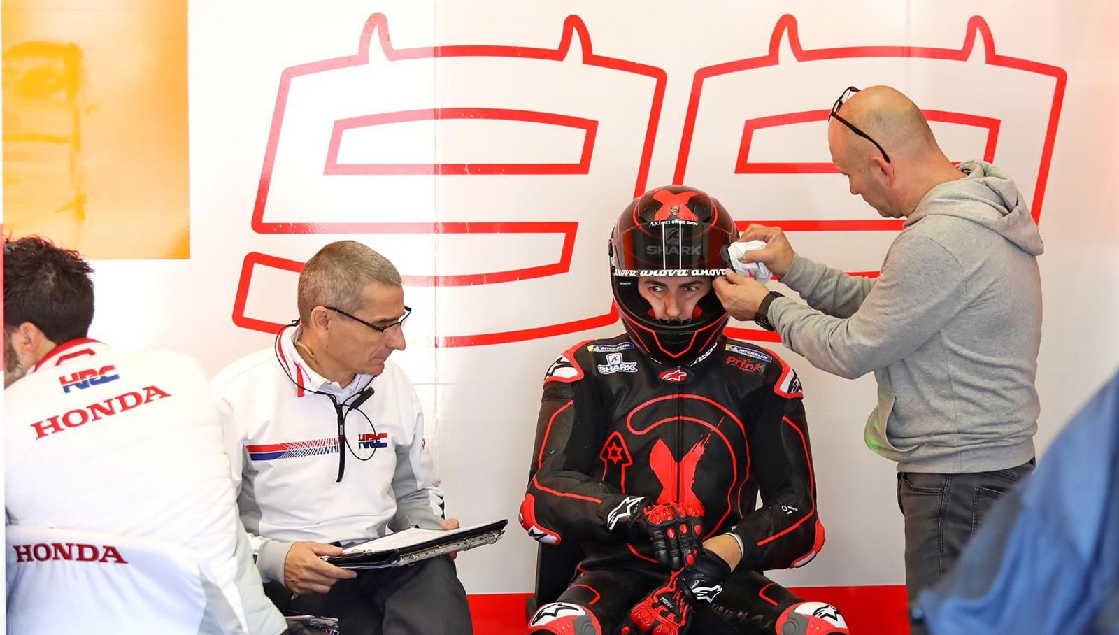 Imágenes de los  entrenamientos de MotoGP