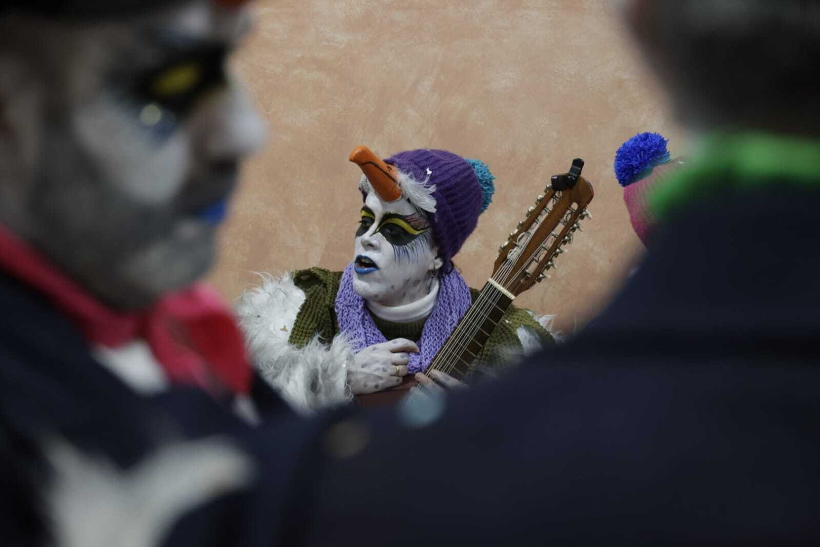 Coro Las del puerto en camerinos