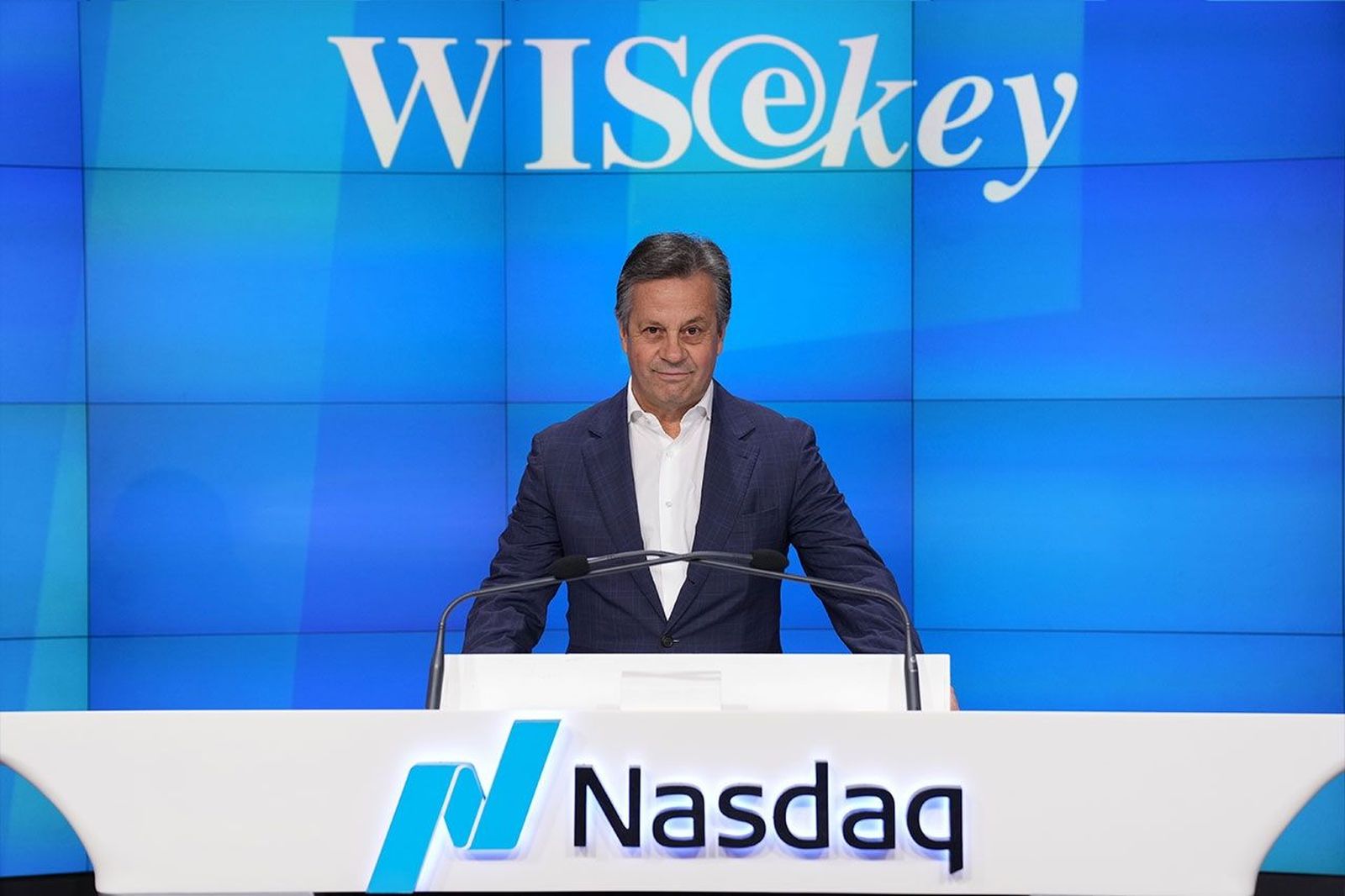 El linense Carlos Creus Moreira, CEO y fundador de la tecnológica suiza Wisekey