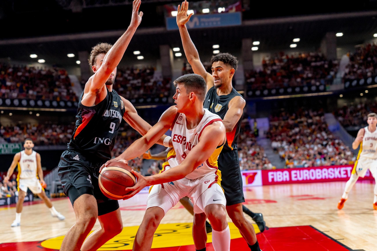 Las mejores fotos del España-Alemania de baloncesto