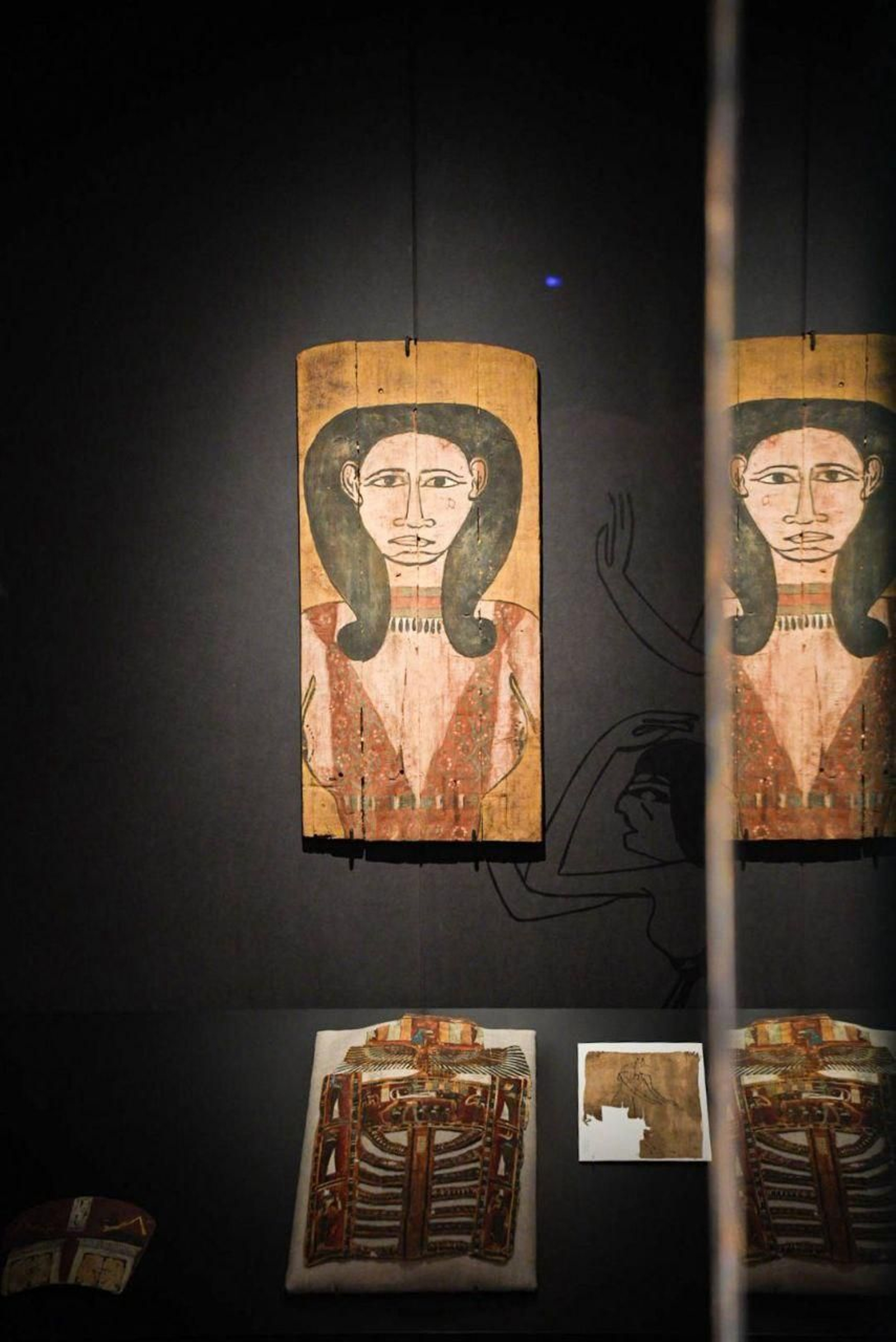 Las primeras piezas de la gran exposición sobre Egipto que han llegado a Córdoba