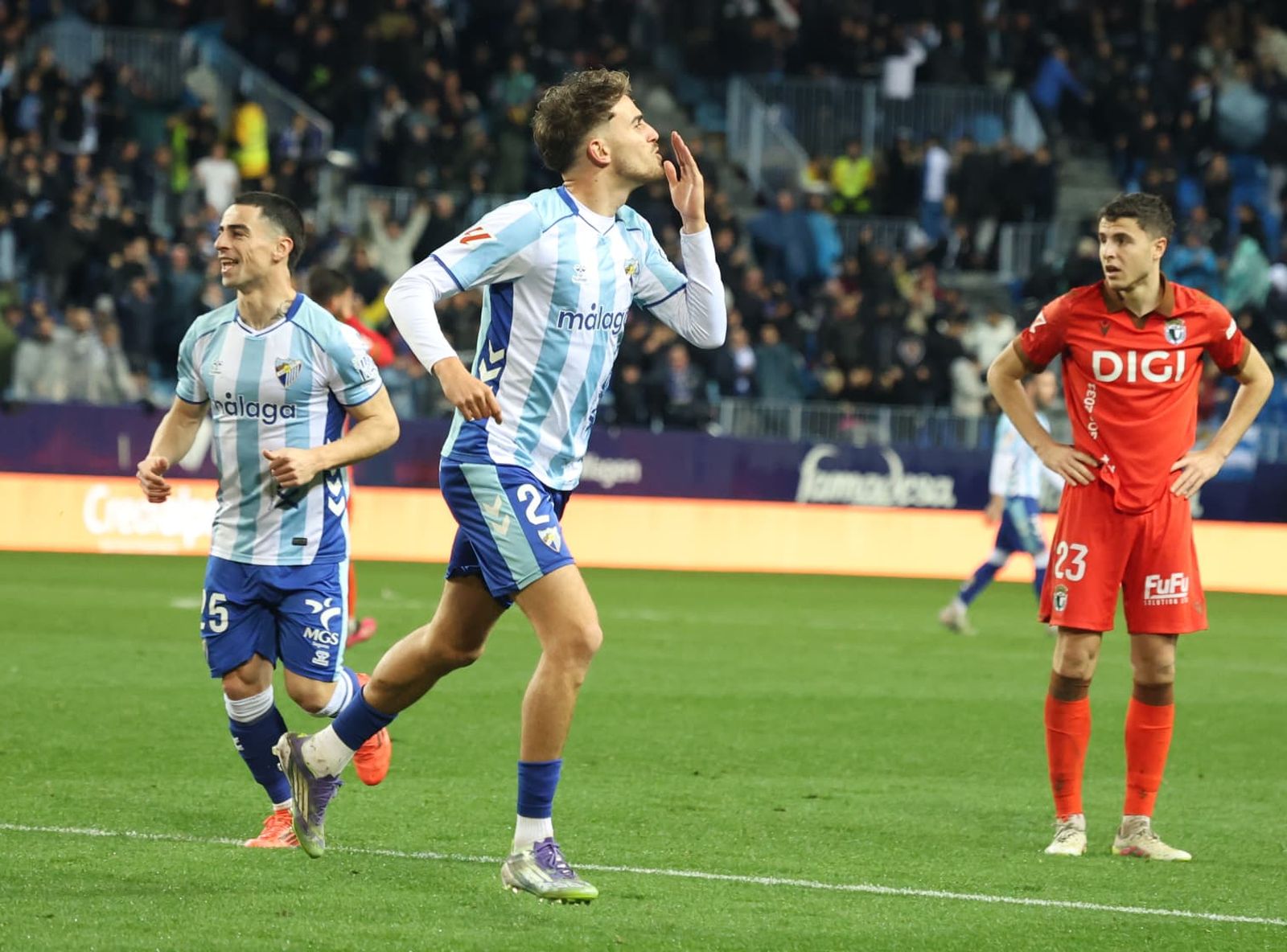 Las fotos del Málaga CF-Burgos