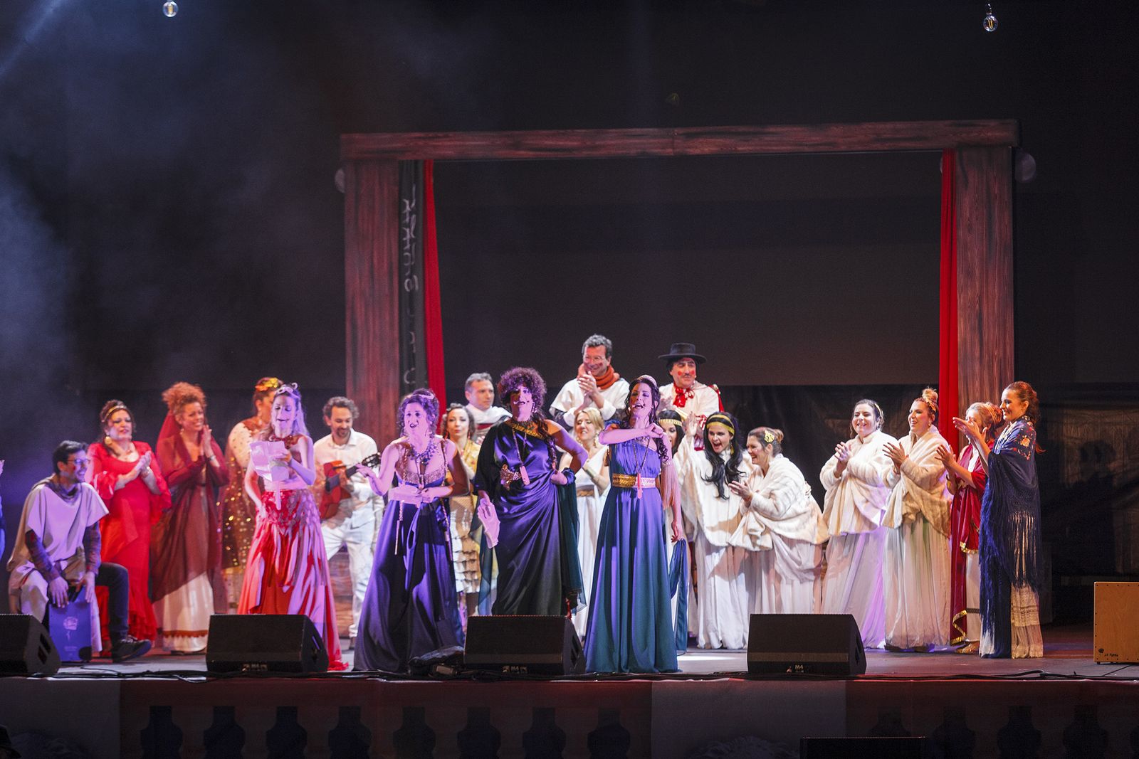 Las imágenes del pregón de Las Niñas de Cádiz