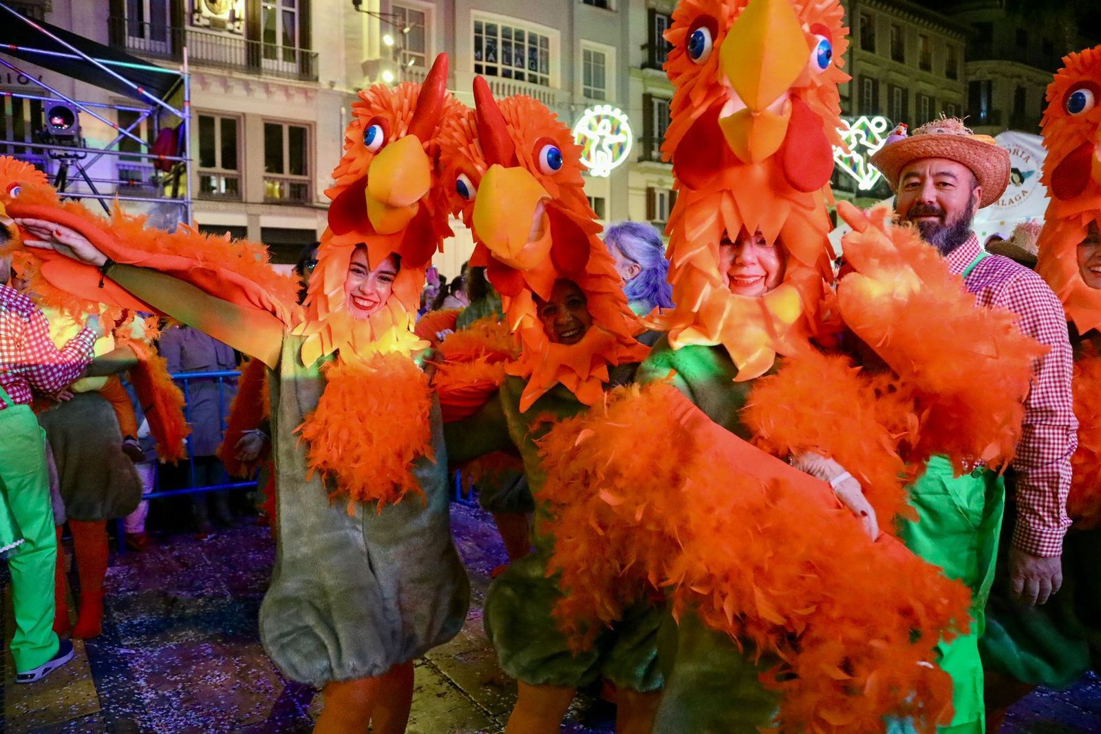 La Batalla de las Flores del Carnaval de Málaga, en imágenes