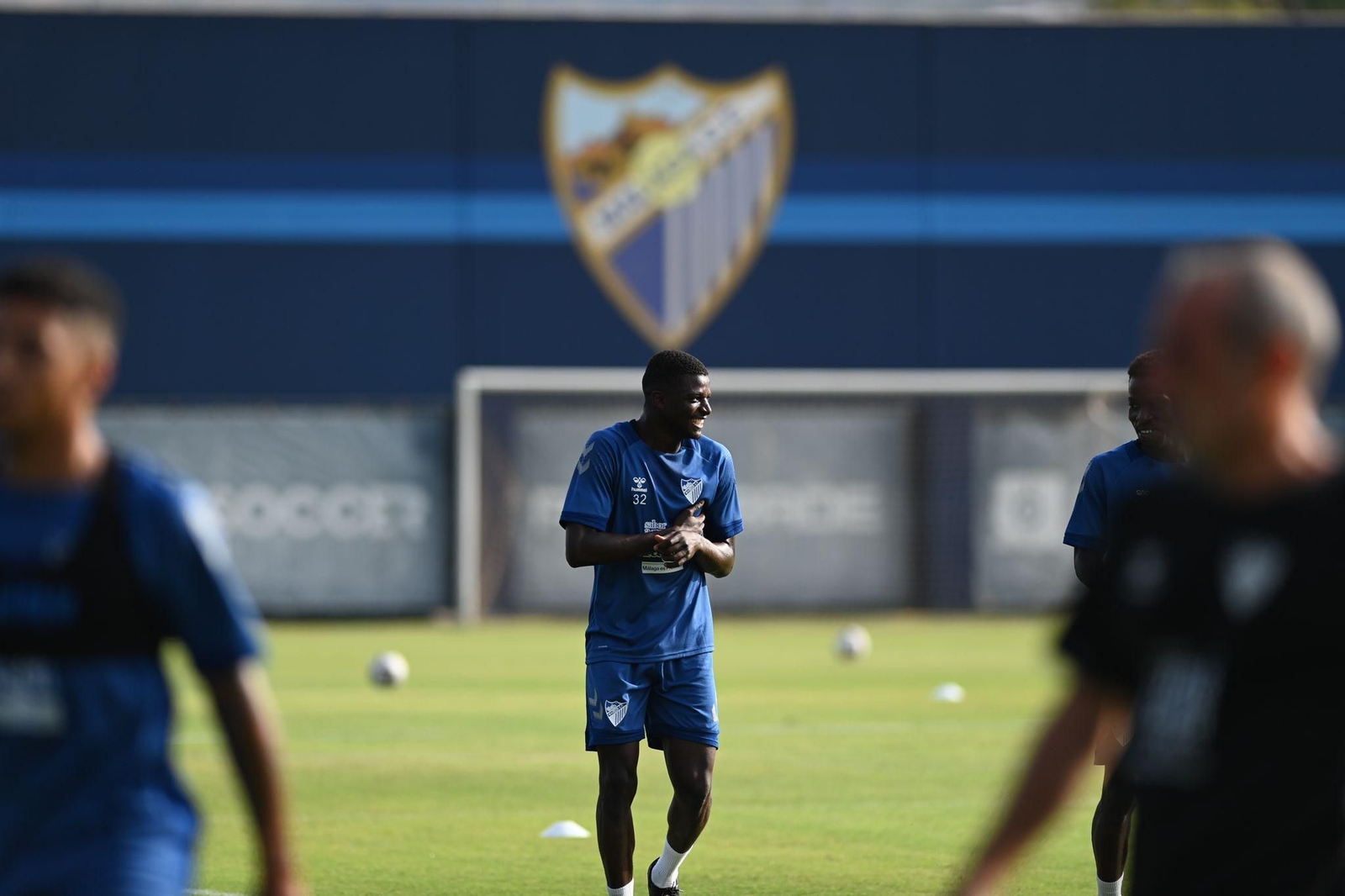 Las fotos del entrenamiento del Málaga CF en La Rosaleda