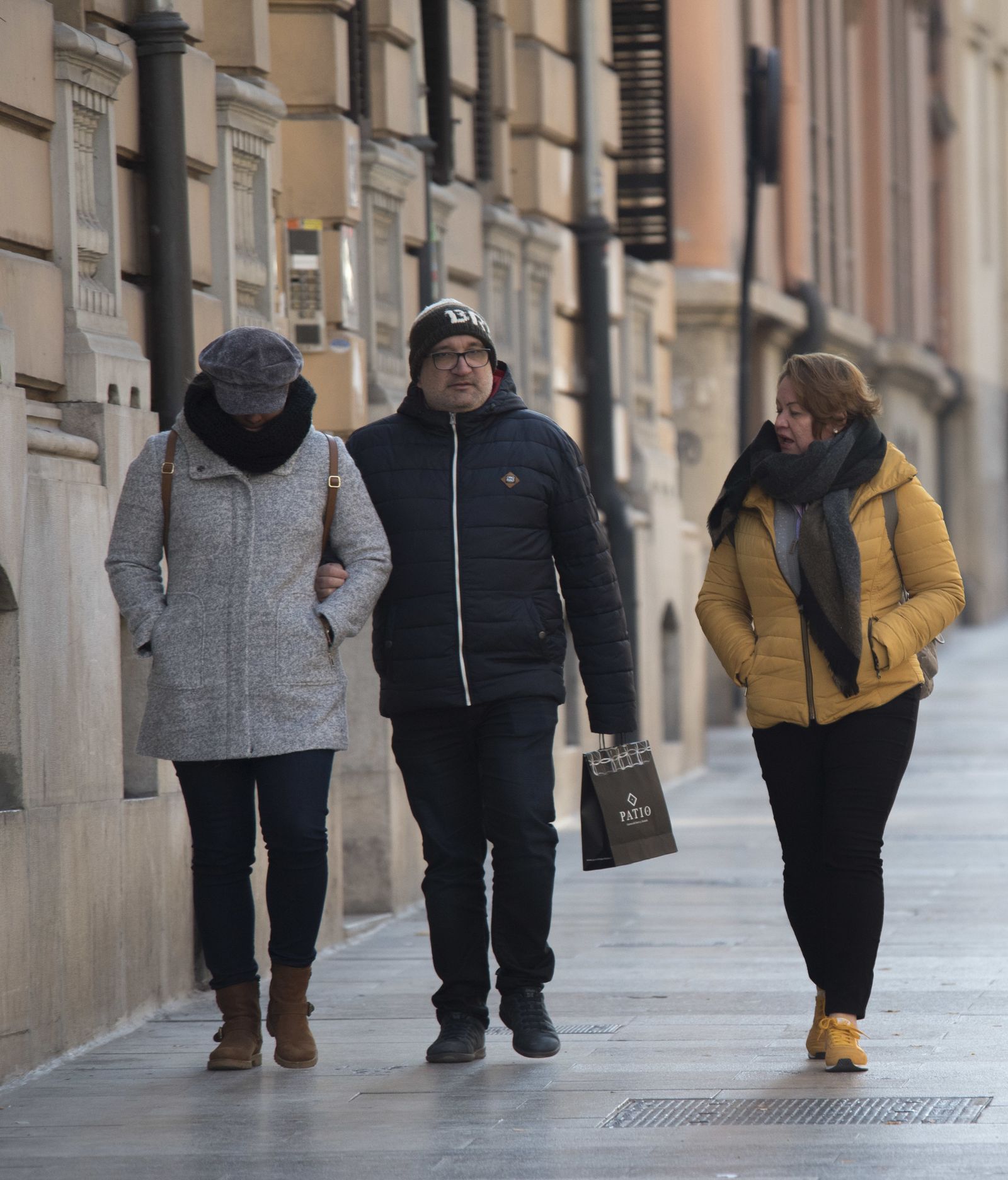 Las imágenes del duro invierno en Granada