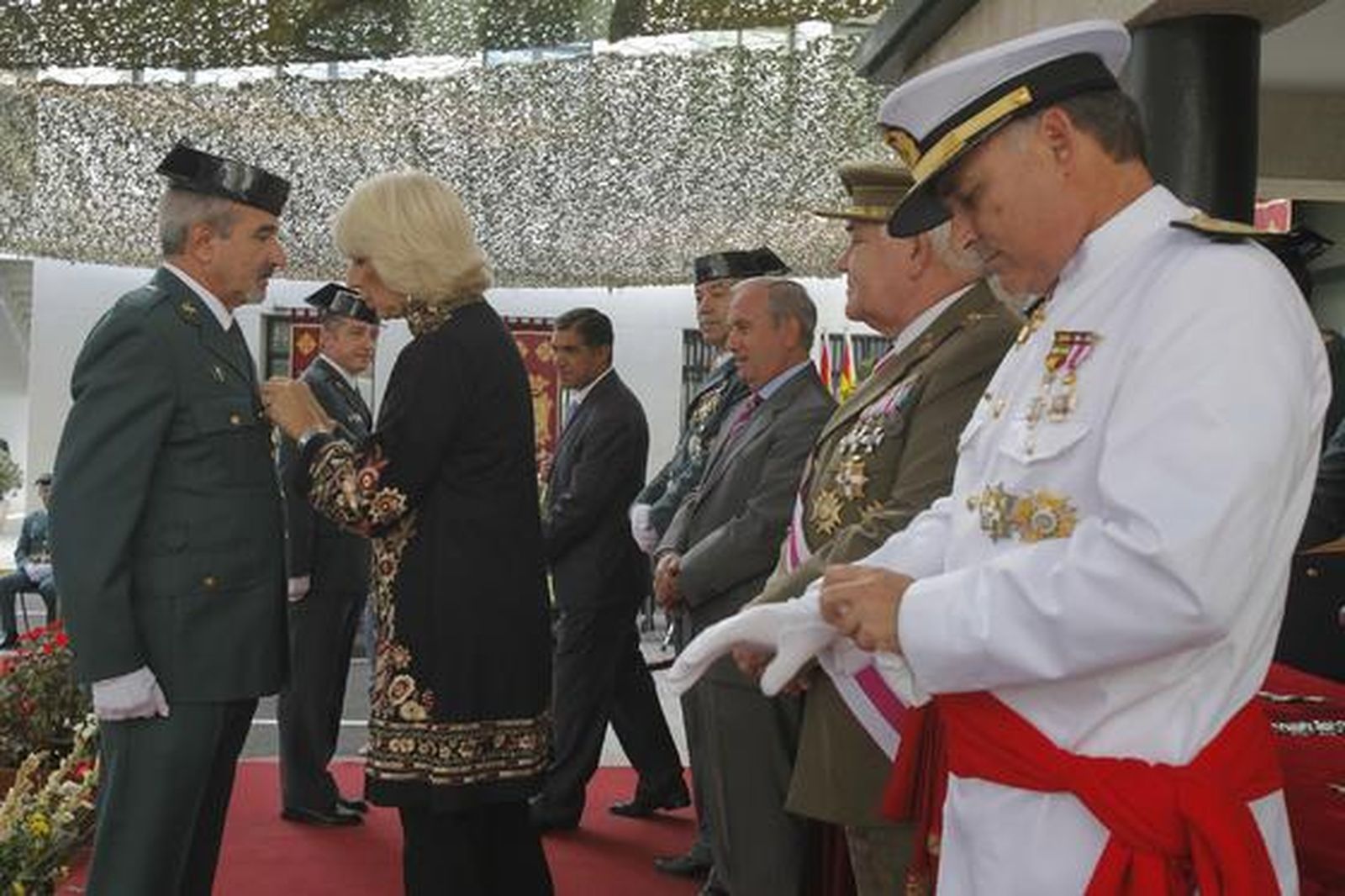 La Comandancia de la Guardia Civil de Cádiz celebra la festividad de su Patrona, la Virgen del Pilar.

Foto: Jesus Marin