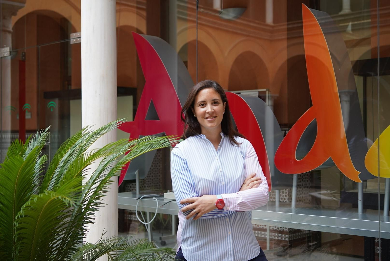 Casanueva, durante su entrevista con ‘el Día’ en la sede de la Delegación de Cultura.