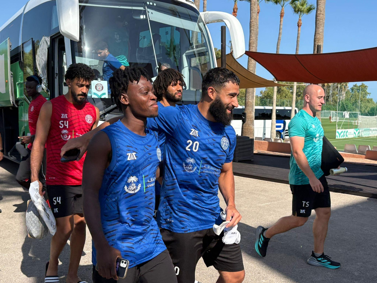Cesc Fábregas y Fekir, entre los VIPS de Marbella antes del Málaga CF-Al-Wrakh
