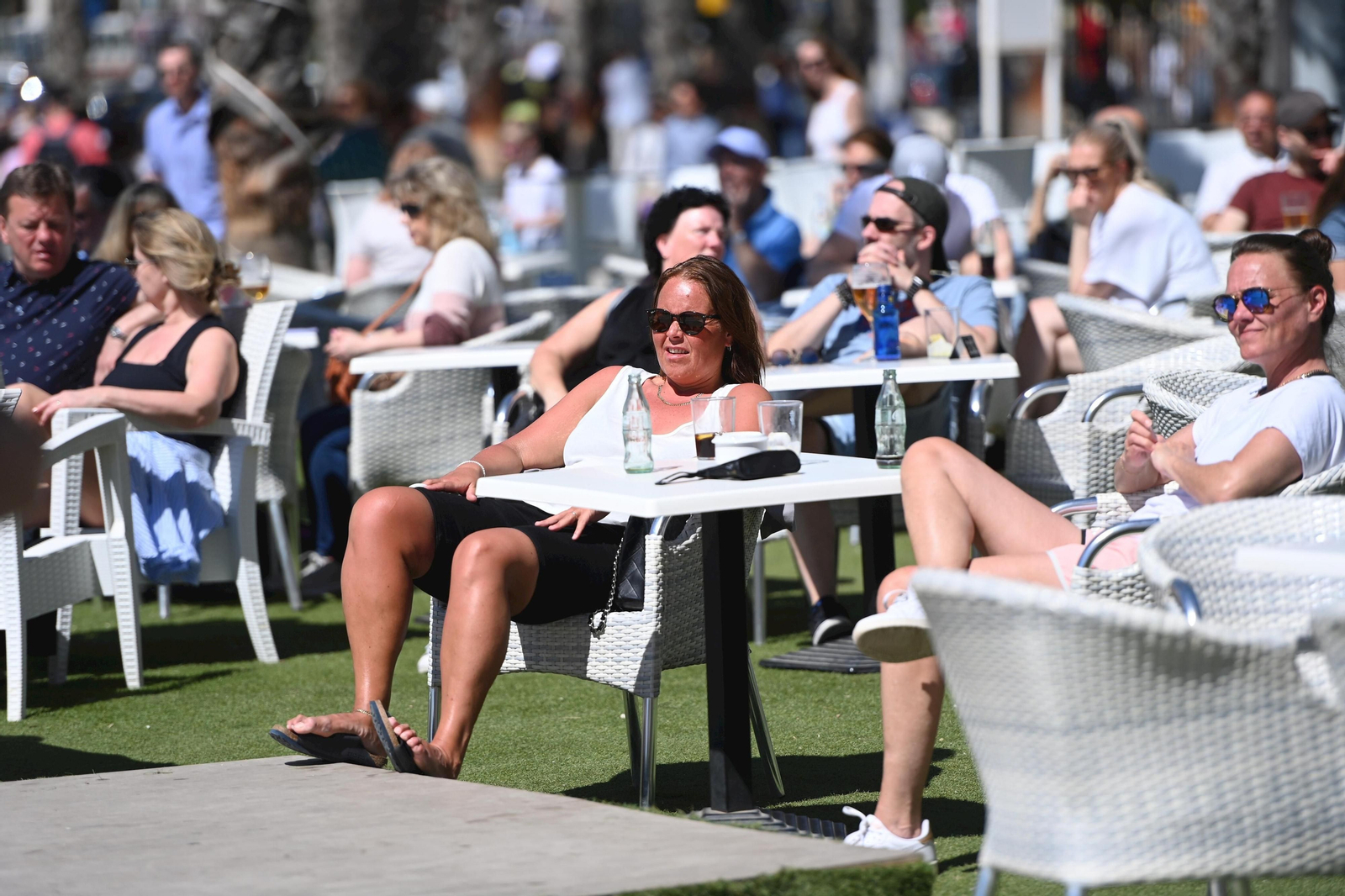 Así lucen las playas y chiringuitos de Málaga este sábado (fotos)