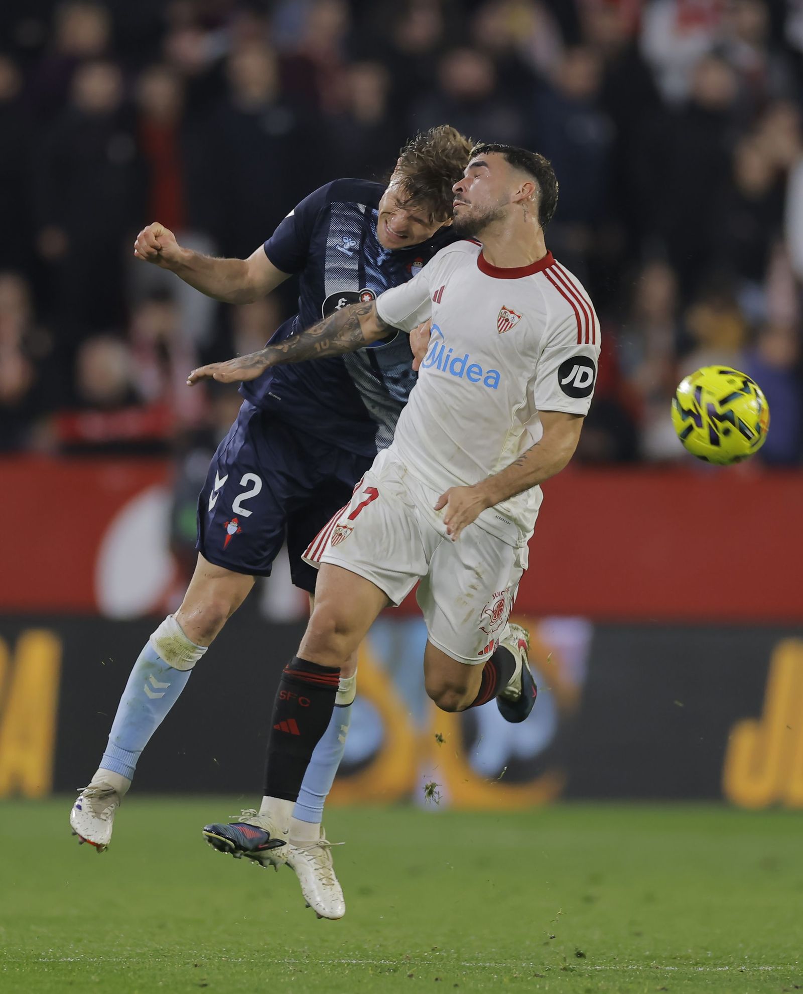 Las fotos del Sevilla - Celta