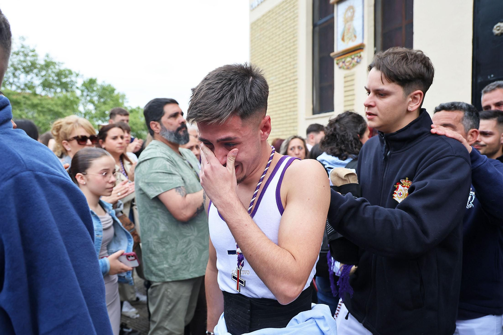 Lunes Santo en Huelva: Imágenes de la Hermandad de El Cautivo