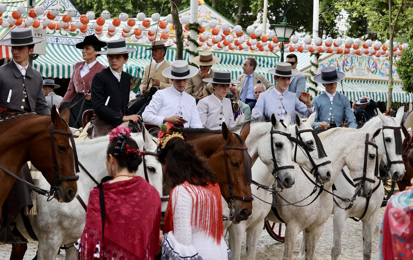 Ambiente de jueves de Feria
