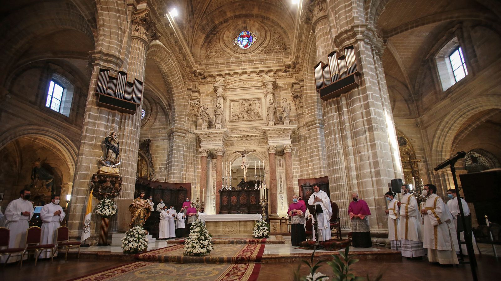 Misa del Corpus en la catedral de Jerez