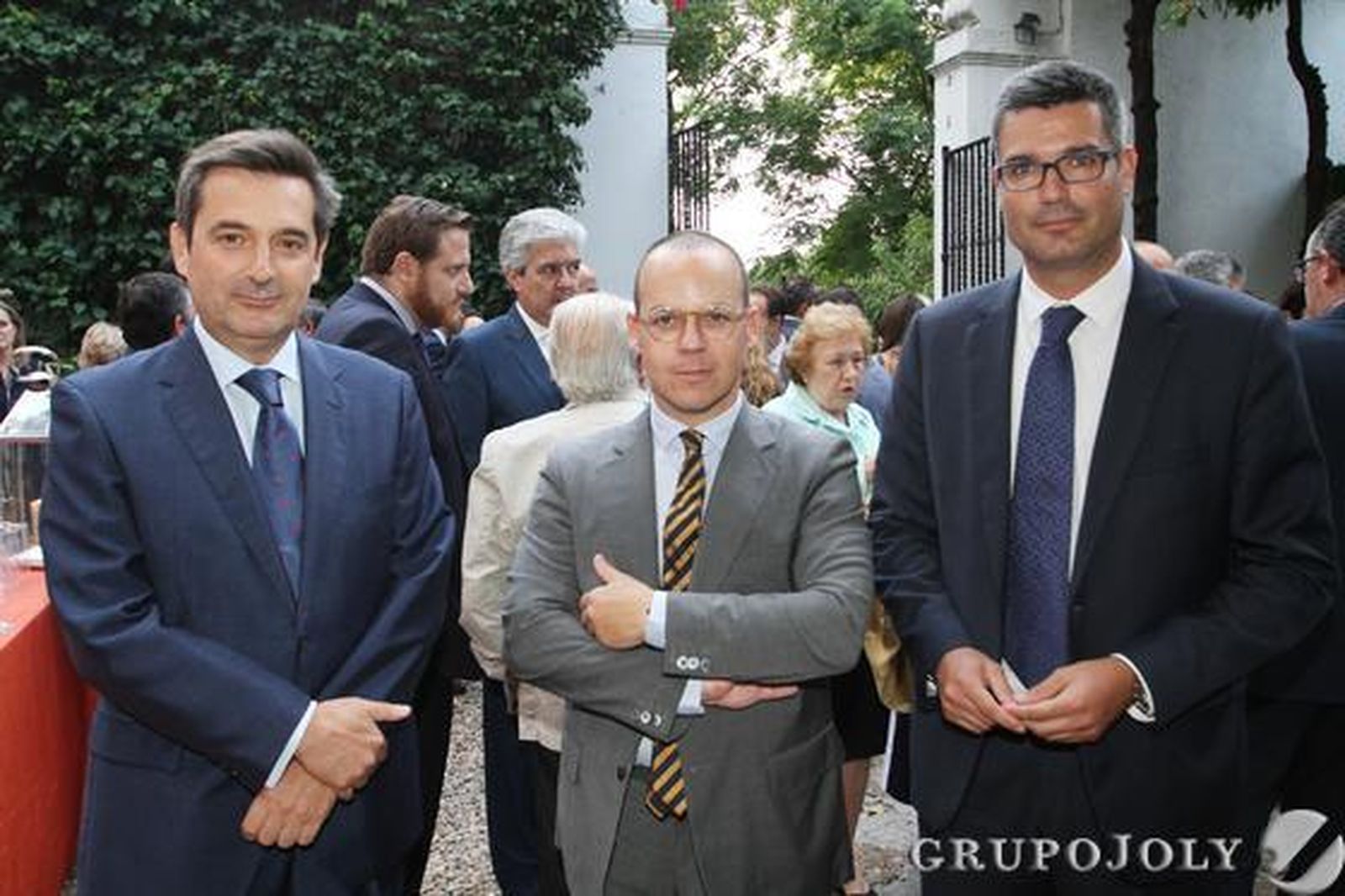 Pablo Pérez, del Instituto San Telmo; Vicente Granados, de Instituto Español; y José Antonio Fernández, de Empresas de La Caixa.

Foto: Belen Vargas-Juan Carlos Vazquez-Manuel Gomez