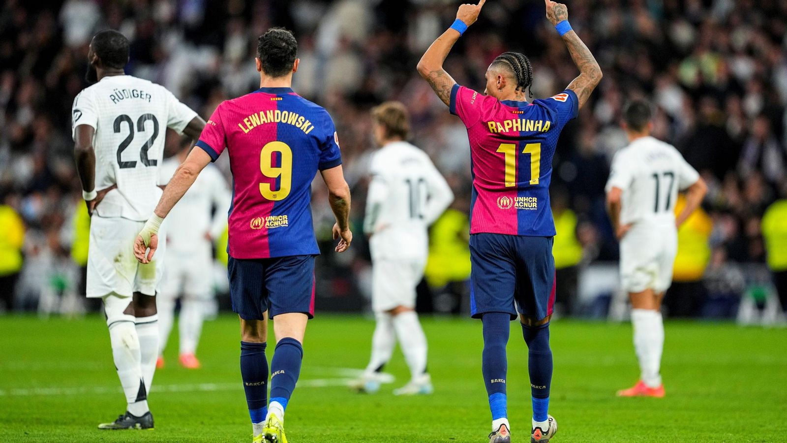 La prolongación del Real Madrid-Barcelona: todas las fotos