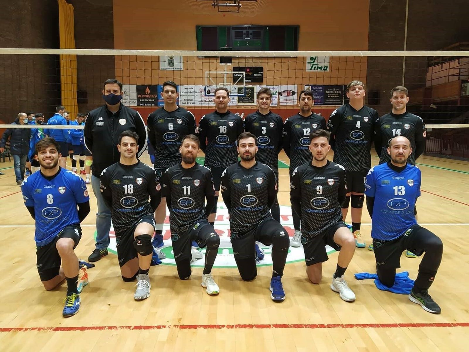 Una foto reciente del equipo del Aluminios Galisur.