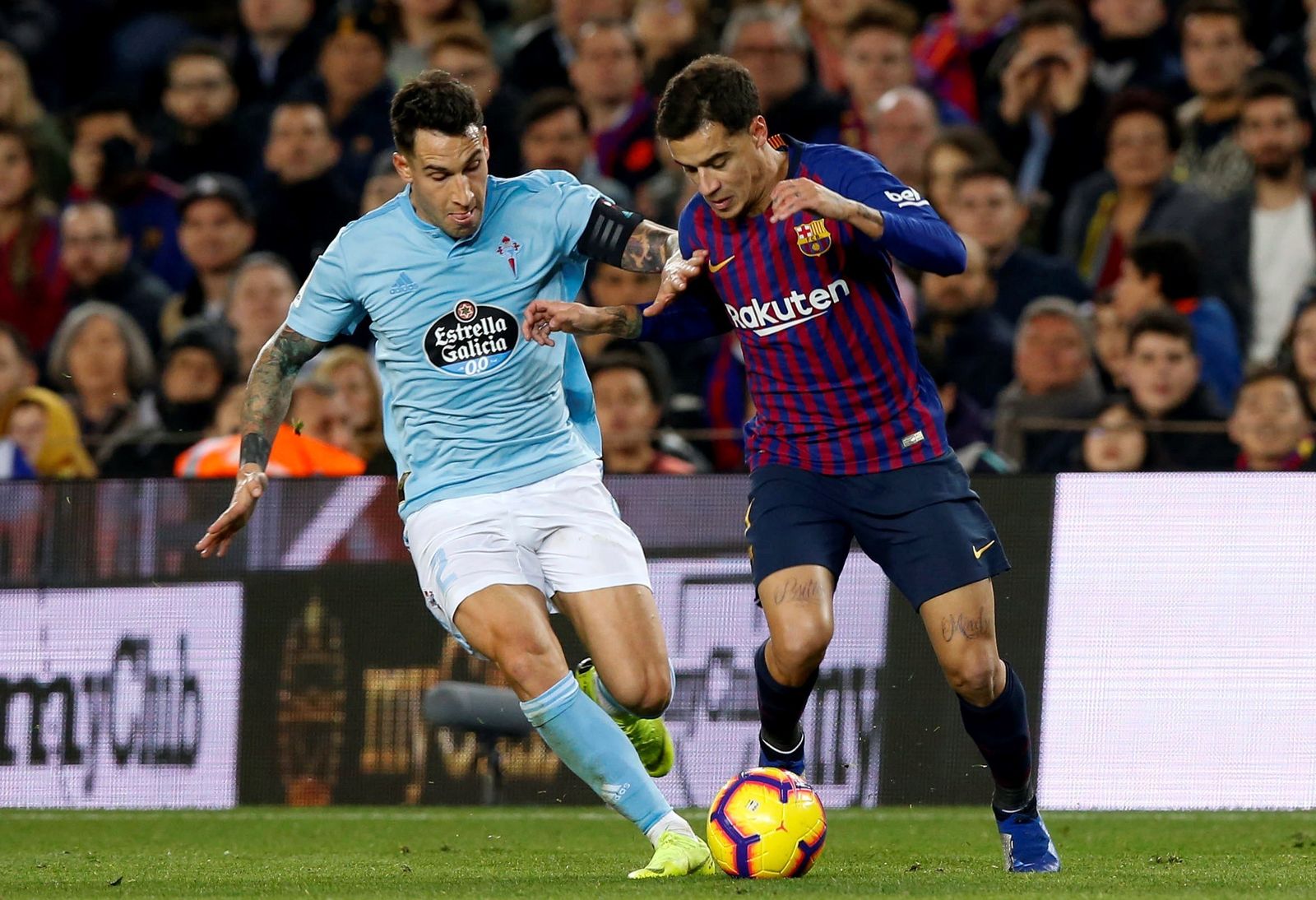 Las imágenes del Barcelona-Celta