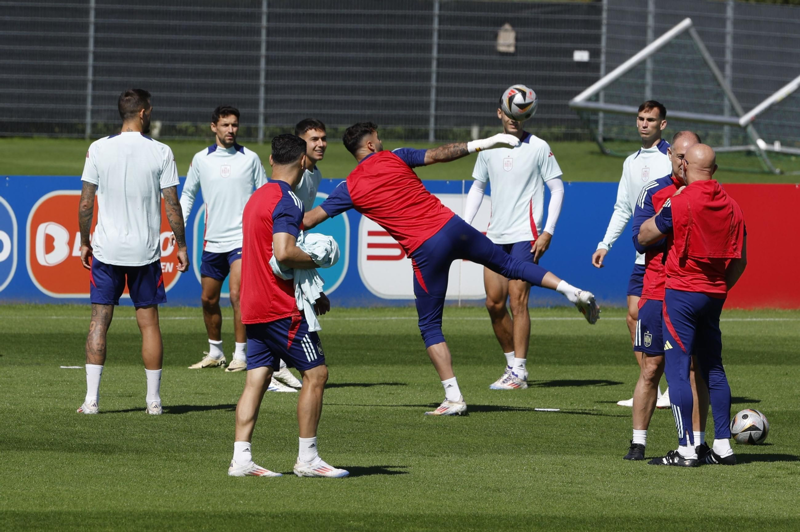 Las fotos de España antes de la semifinal contra Francia